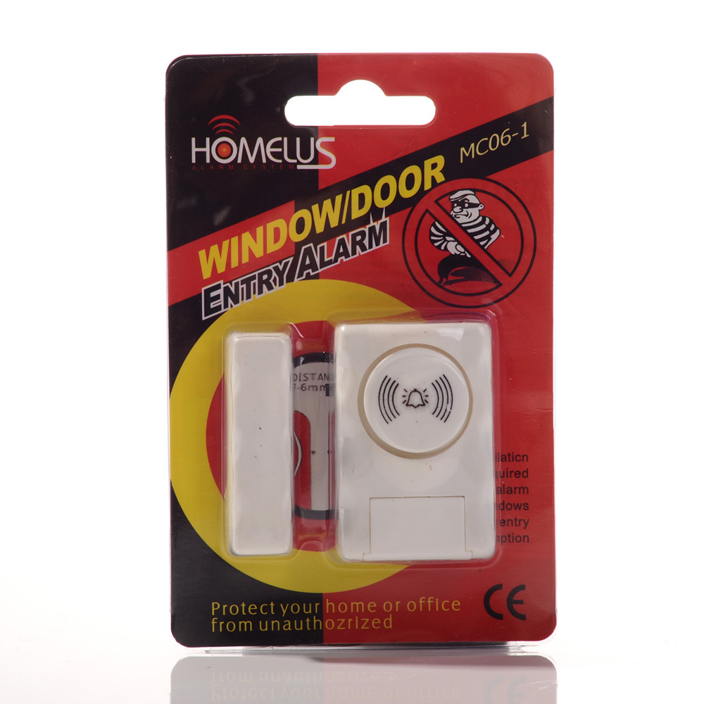 Door and window magnetic burglar alarm